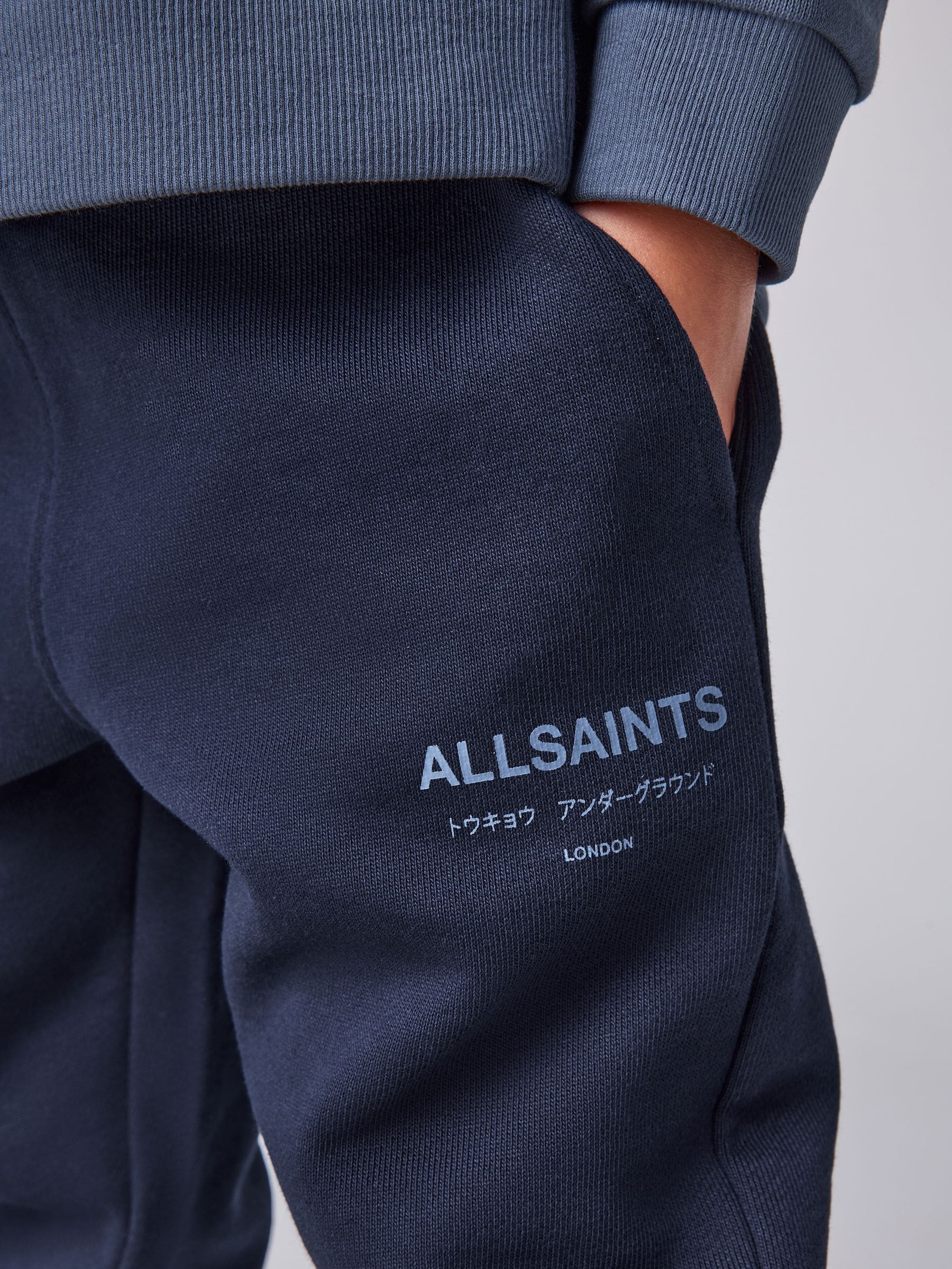 Dsiney Kidz - smALLSAINTS Blue Underground Oversized Sweatshirt and Joggers Set image 5
