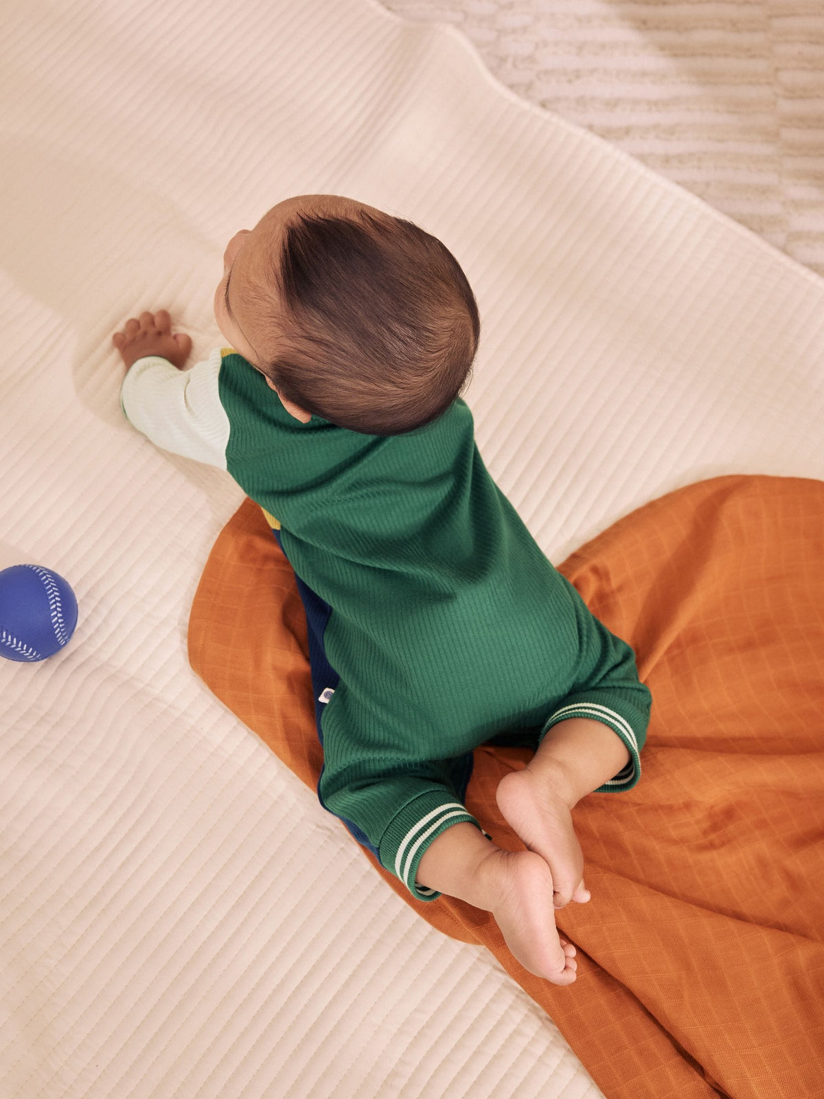 Dsiney Kidz - Multi Varsity Baby Sleepsuits 4 Pack (0mths-3yrs) image 3