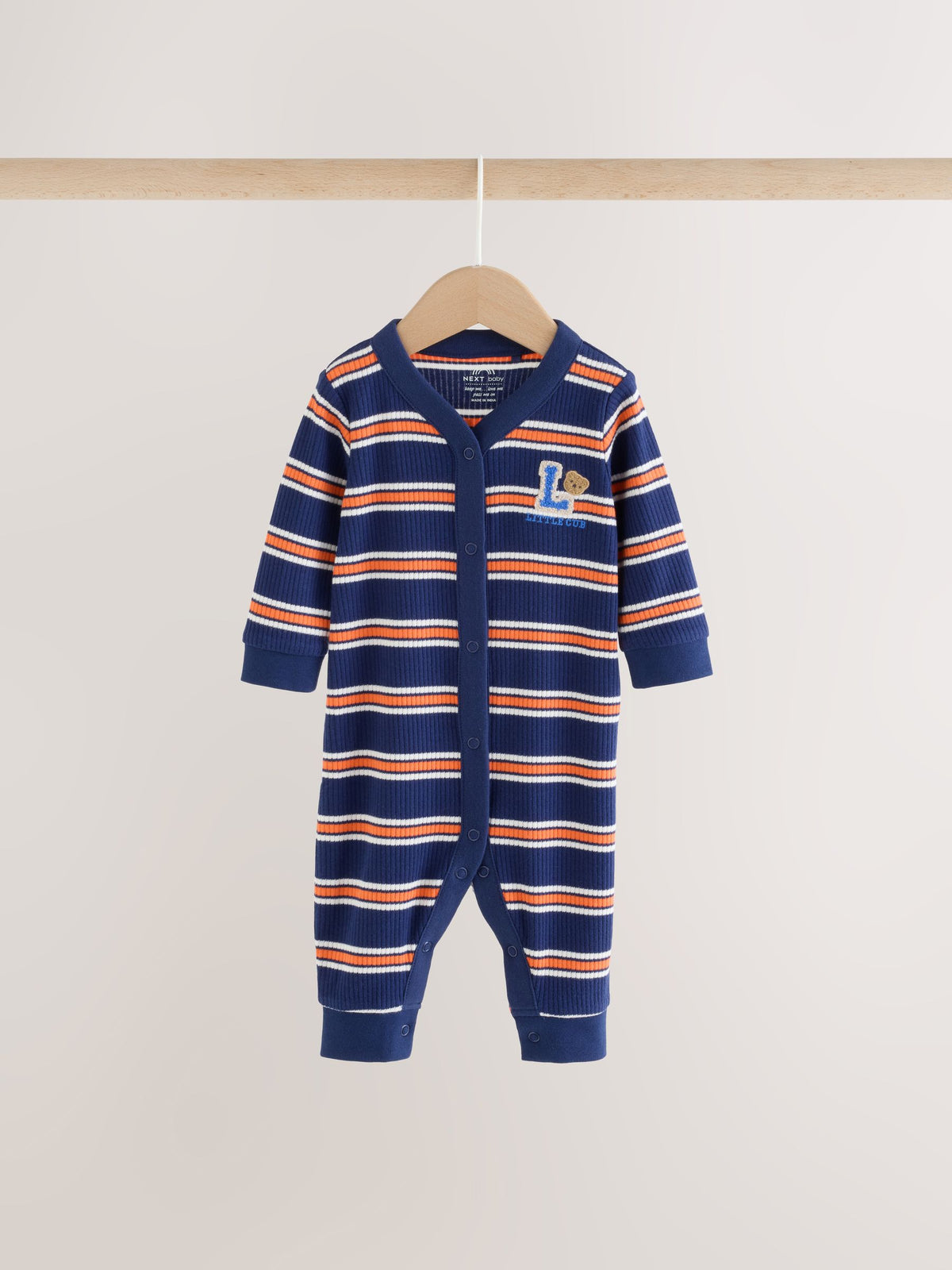 Dsiney Kidz - Multi Varsity Baby Sleepsuits 4 Pack (0mths-3yrs) image 6
