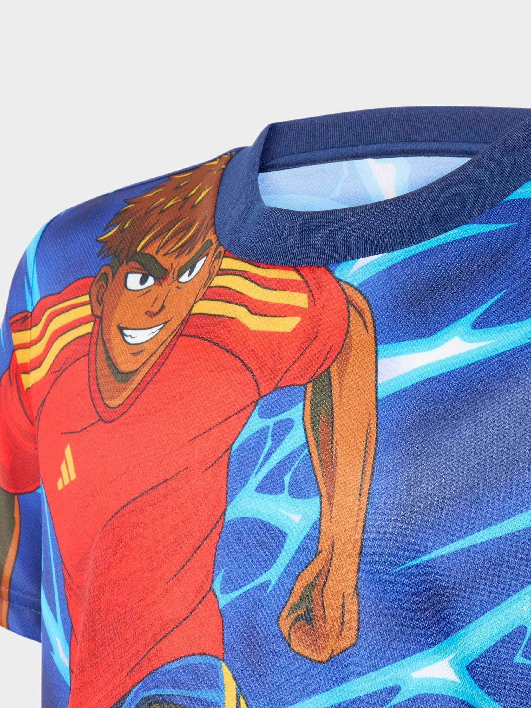 Dsiney Kidz - adidas Blue Lamine Yamal Graphic T-Shirt image 3
