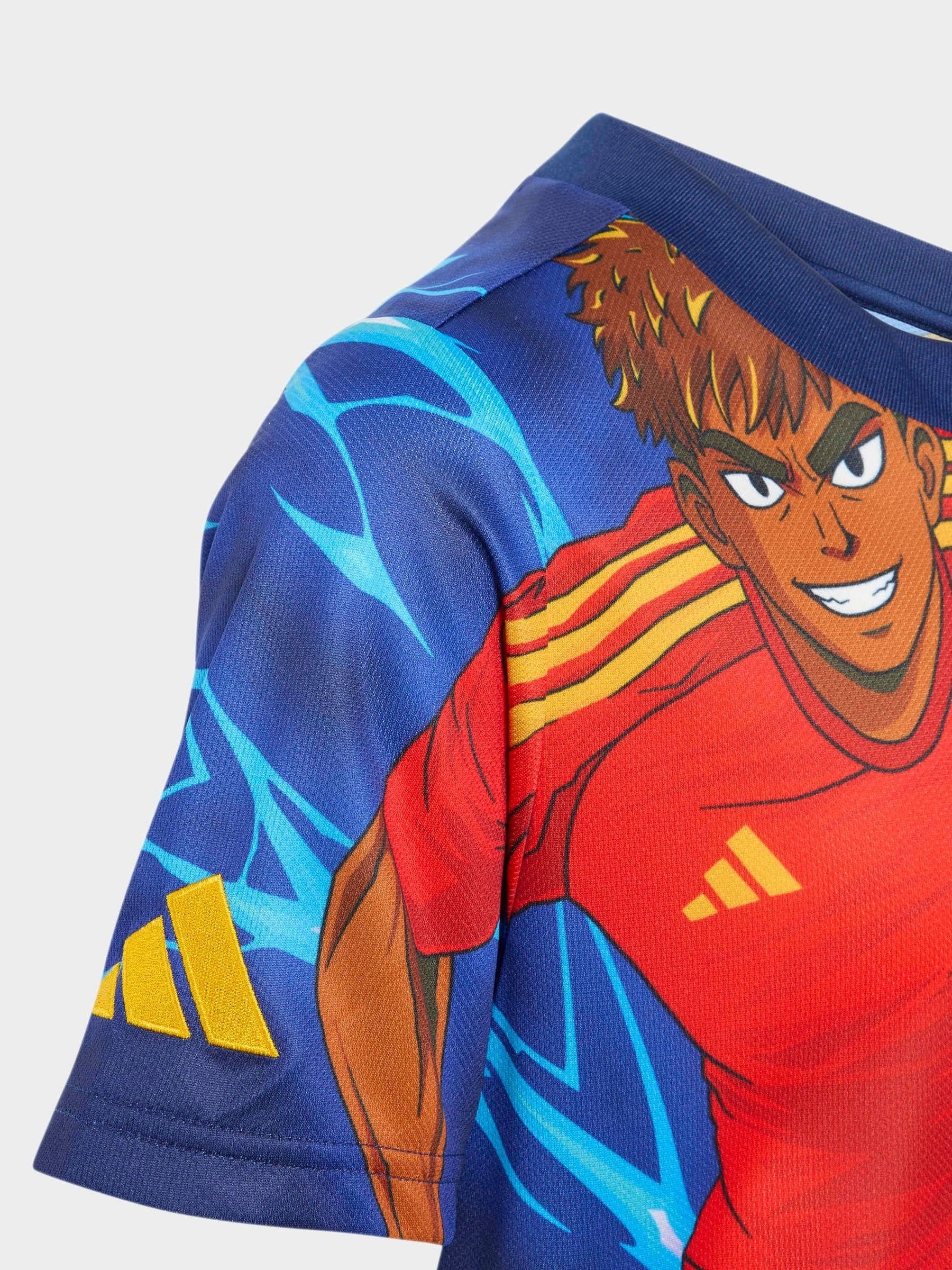 Dsiney Kidz - adidas Blue Lamine Yamal Graphic T-Shirt image 4