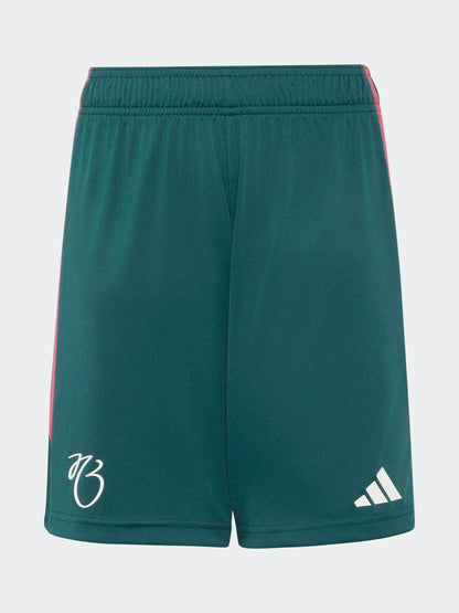 Dsiney Kidz - adidas Green Jude Bellingham Tiro League Kids Shorts image 1