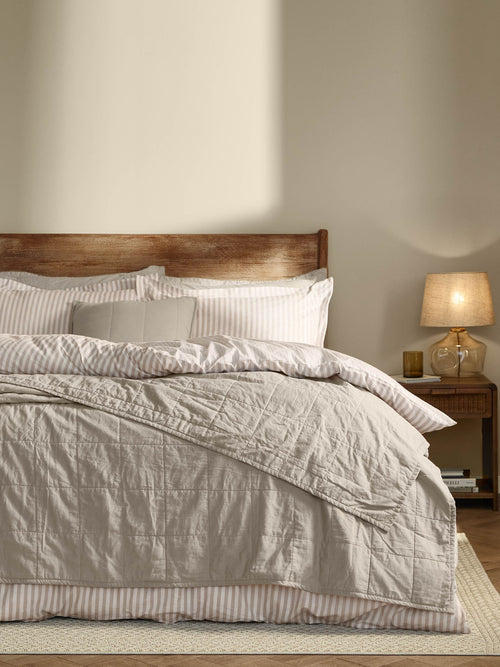 Yard Stone Hebden Stonewashed Cotton Bedspread image 1