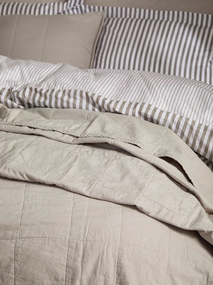 Yard Stone Hebden Stonewashed Cotton Bedspread image 2