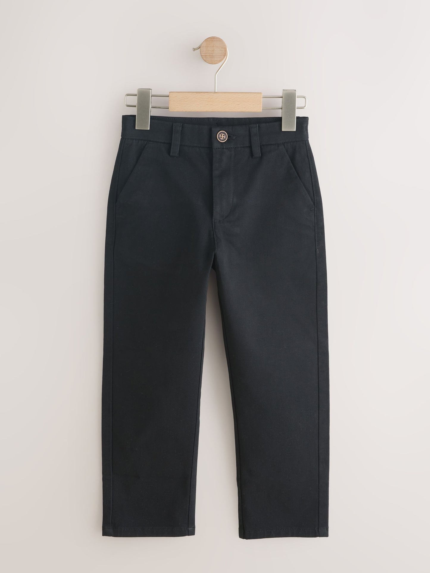 Dsiney Kidz - Black Loose Fit Stretch Chino Trousers (3-17yrs) image 4