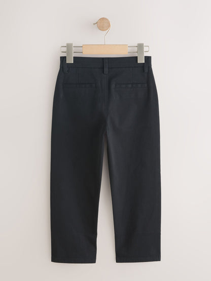Dsiney Kidz - Black Loose Fit Stretch Chino Trousers (3-17yrs) image 5