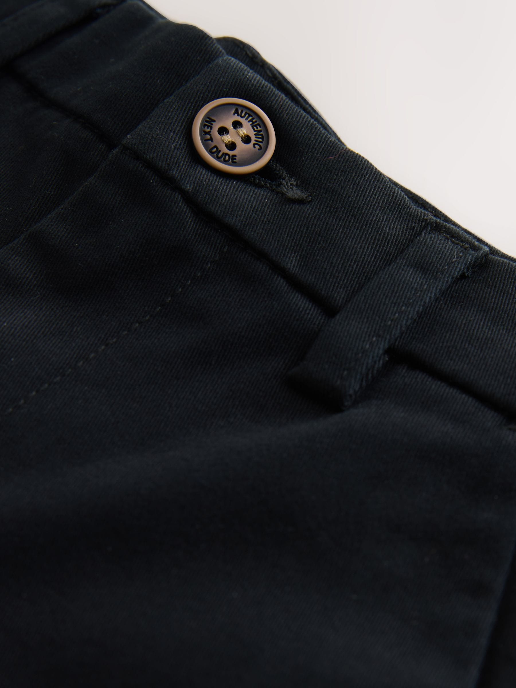 Dsiney Kidz - Black Loose Fit Stretch Chino Trousers (3-17yrs) image 7