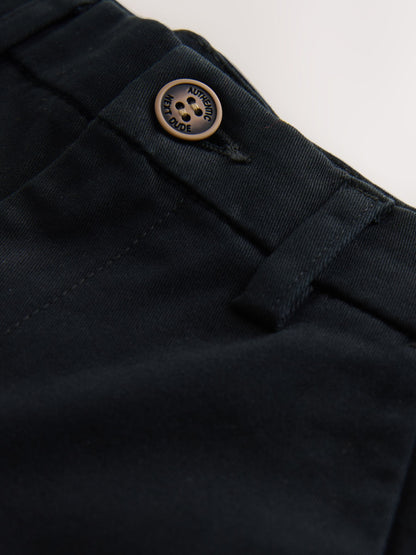 Dsiney Kidz - Black Loose Fit Stretch Chino Trousers (3-17yrs) image 7