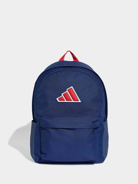 adidas Dark Blue Essentials Logo Backpack image 1