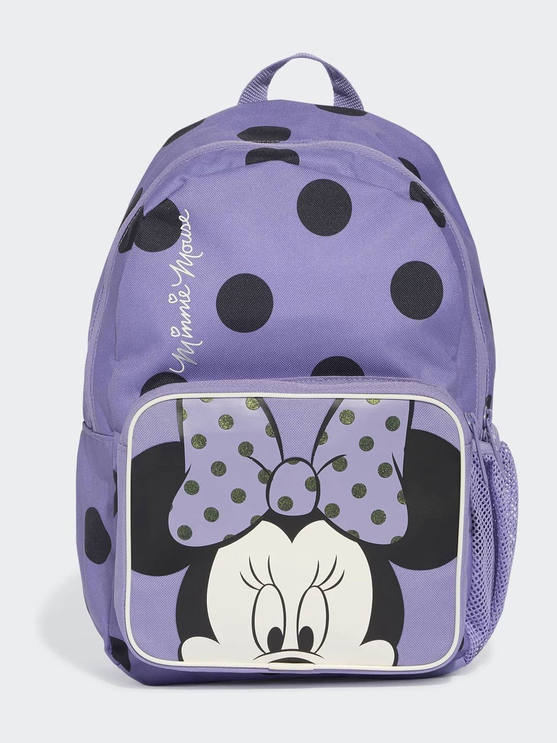 adidas Lilac Purple Kids' Disney Minnie Mouse Backpack. image 1