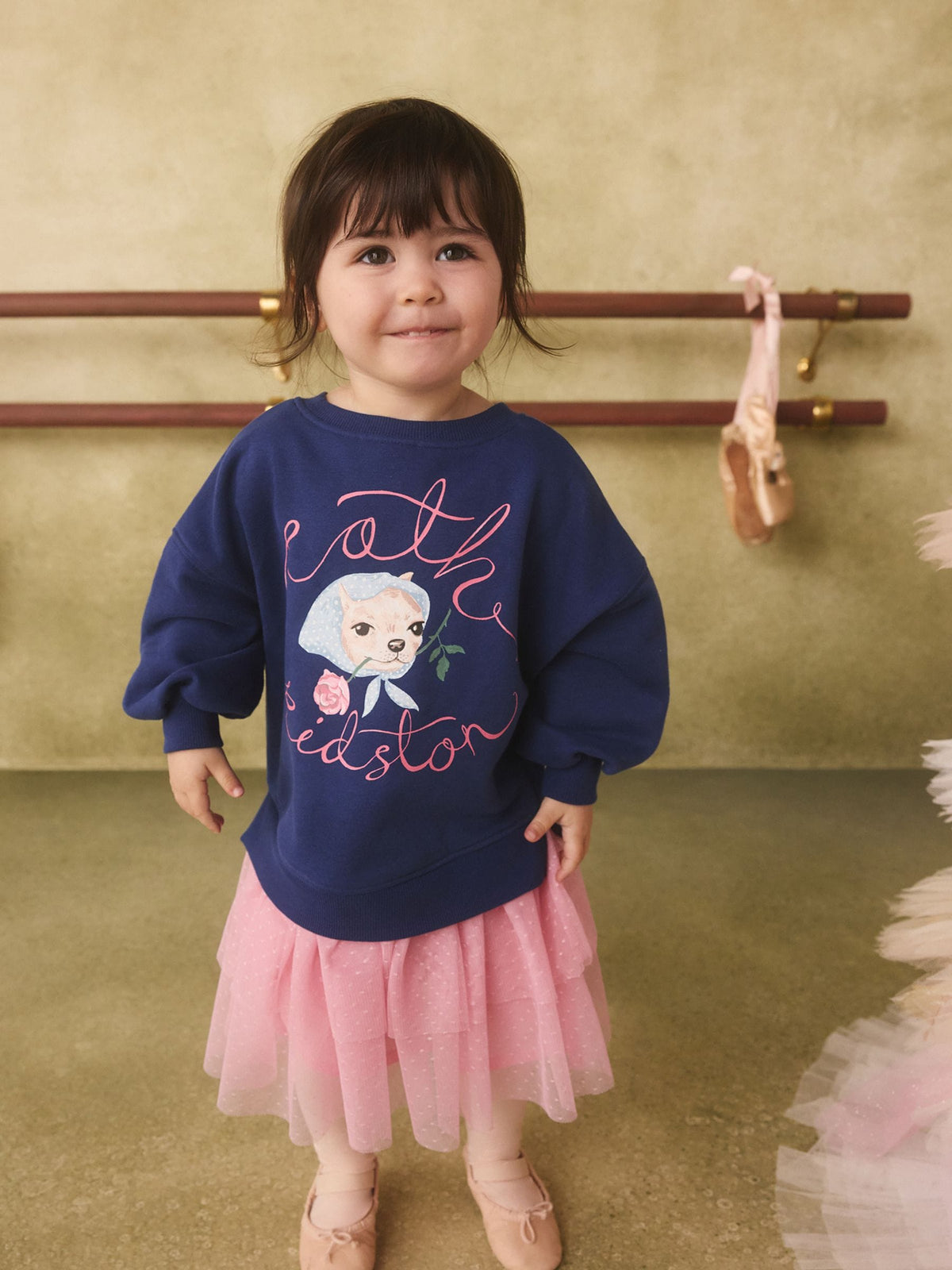 Dsiney Kidz - Navy Cath Kidston Sweat Mesh Dress (3mths-7yrs) image 1