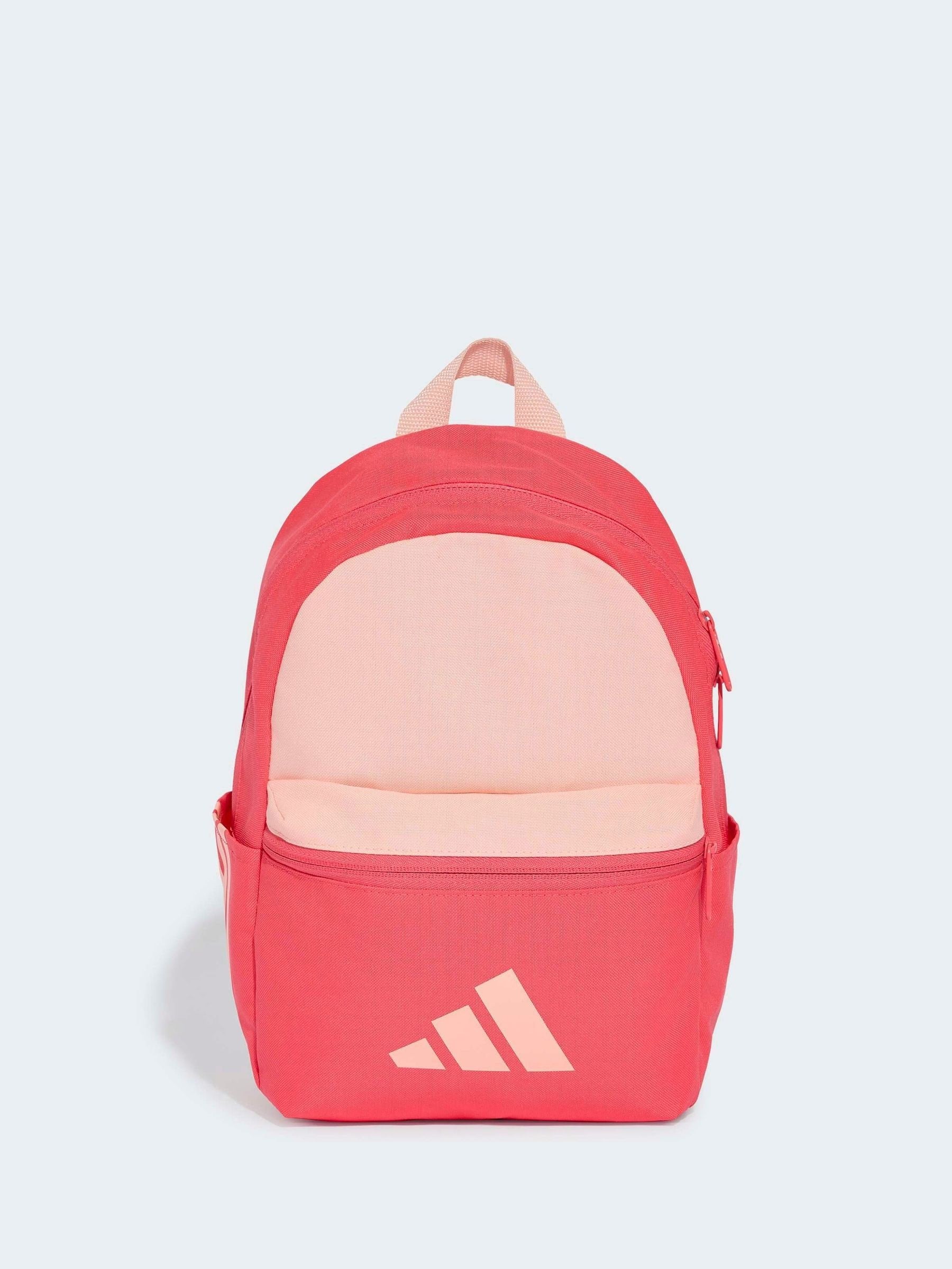 adidas Red 3 Bar Kids Backpack image 1