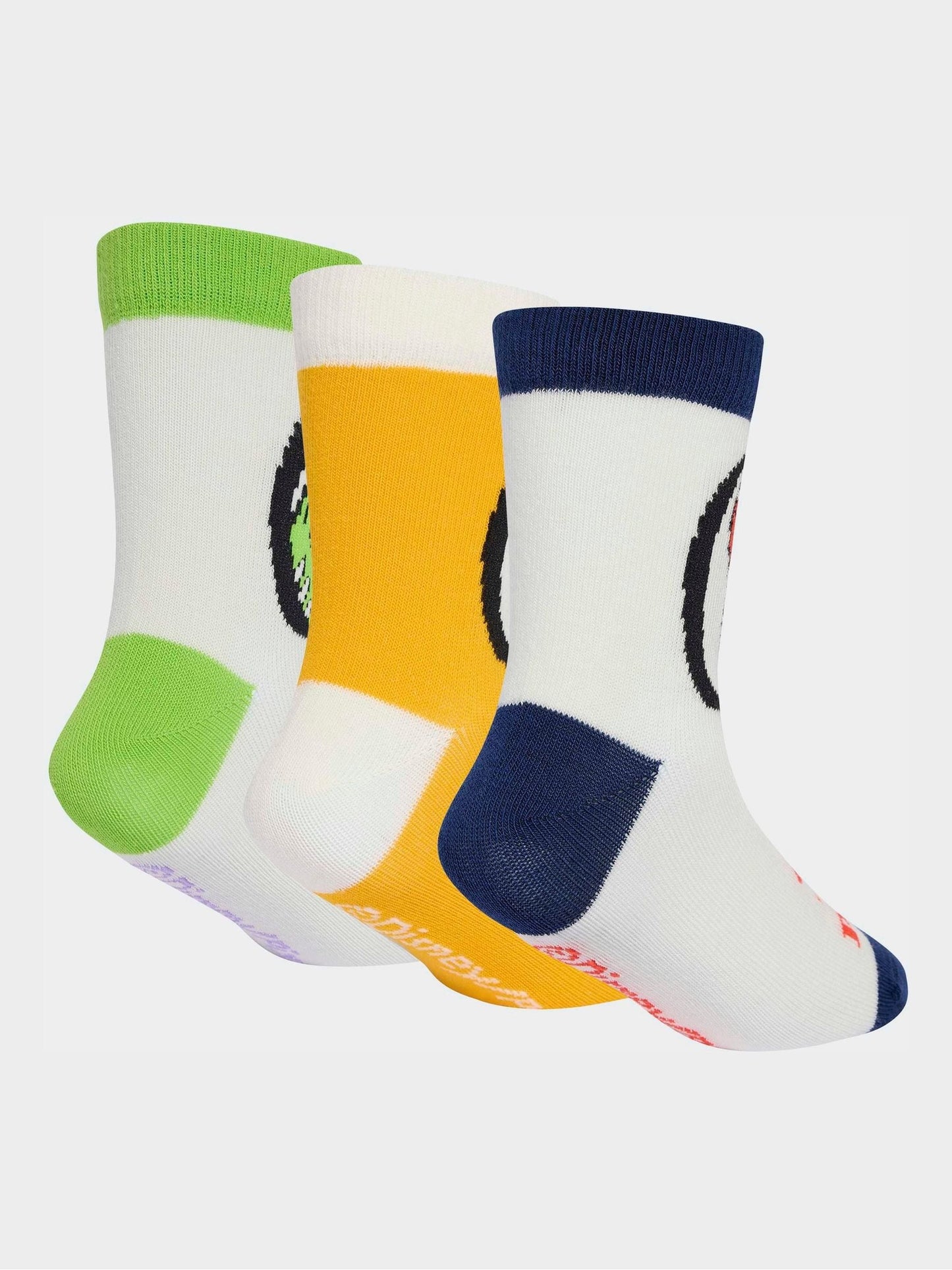 Dsiney Kidz - adidas Grey/White Kids Disney Toy Story Crew Socks 3 Pack image 2