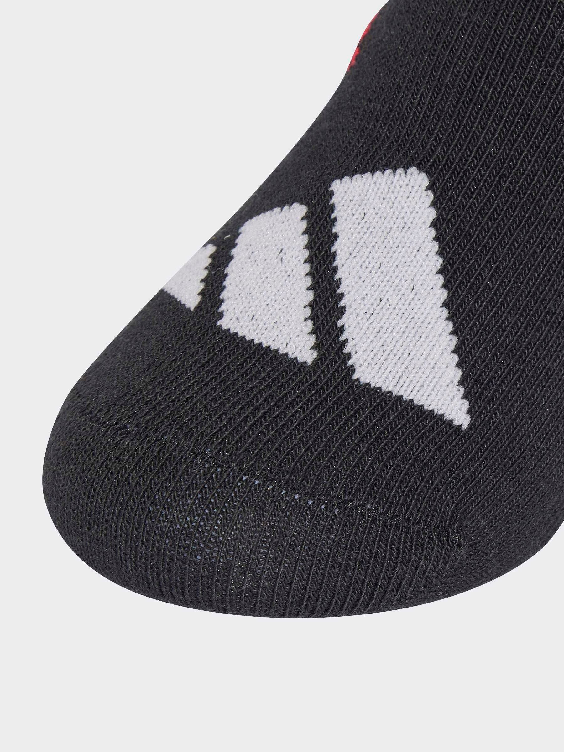 adidas Black/Navy Kids x Marvel Spider-Man Crew Socks 3 Pack image 3