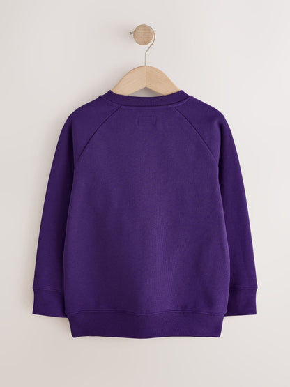 Dsiney Kidz - Purple Crew Neck School Sweater (3-16yrs) image 2