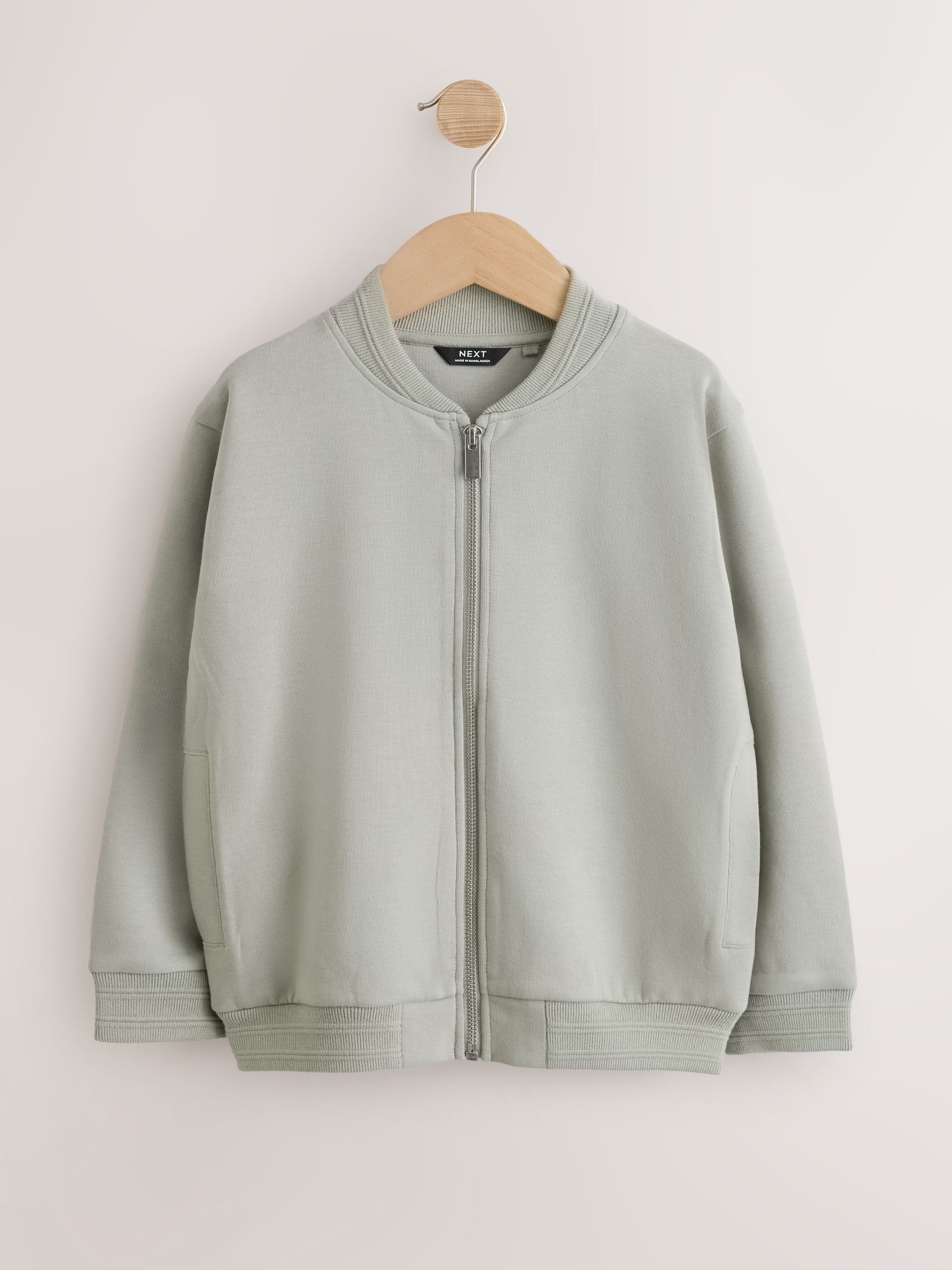 Dsiney Kidz - Soft Green Interlock Smart Bomber Jacket (3-16yrs) image 1
