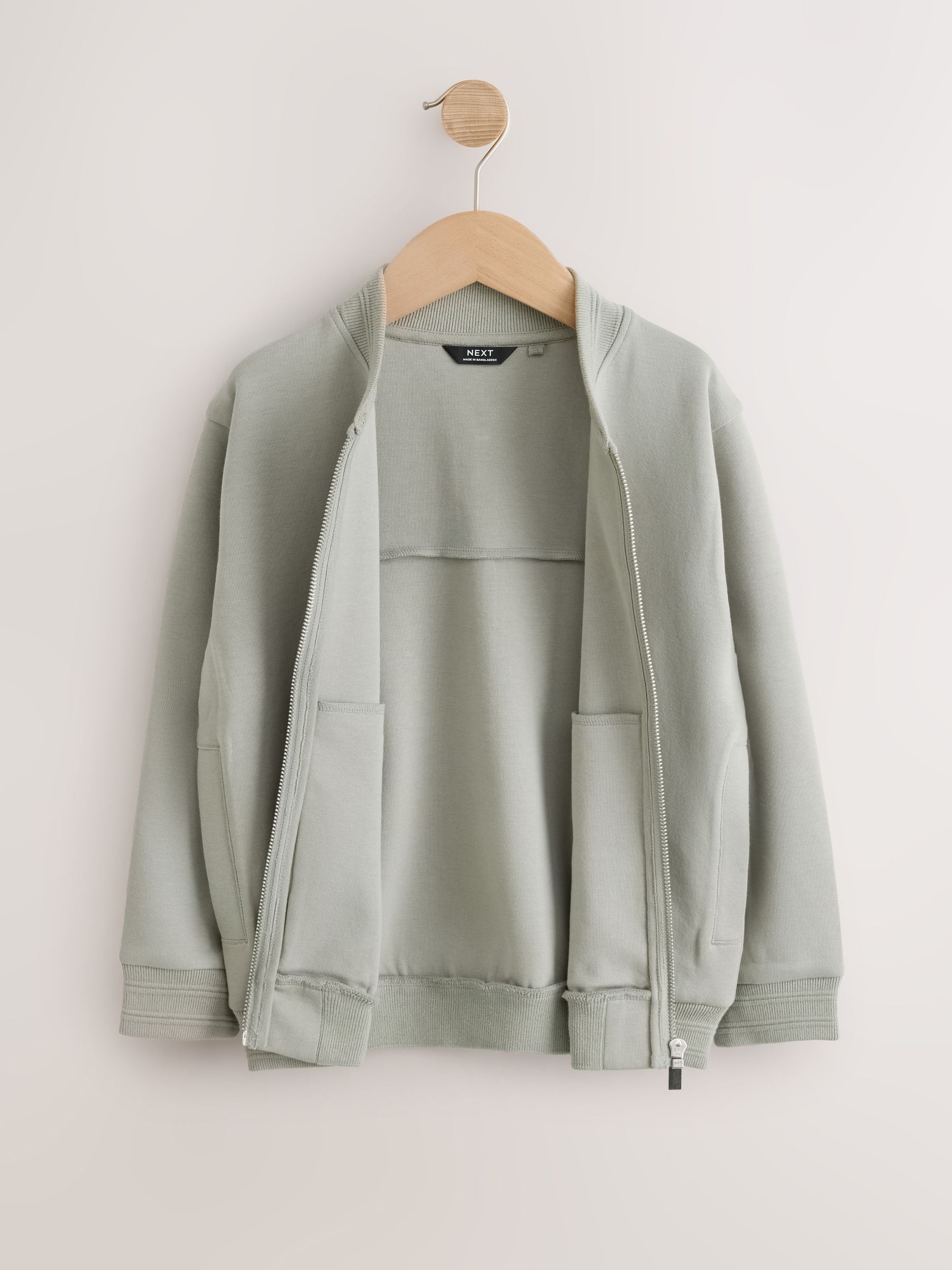Dsiney Kidz - Soft Green Interlock Smart Bomber Jacket (3-16yrs) image 2
