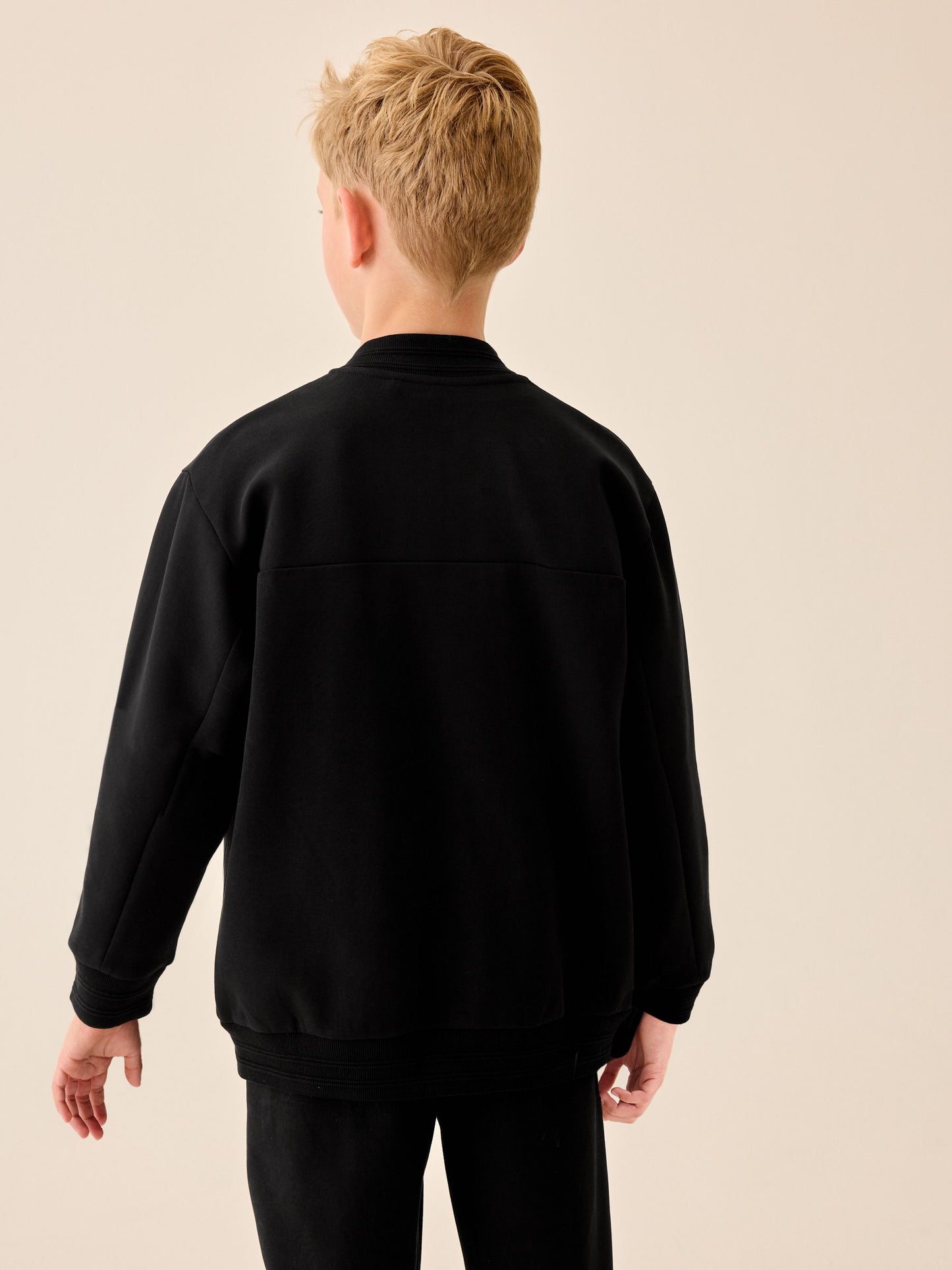 Dsiney Kidz - Black Interlock Smart Bomber Jacket (3-16yrs) image 3