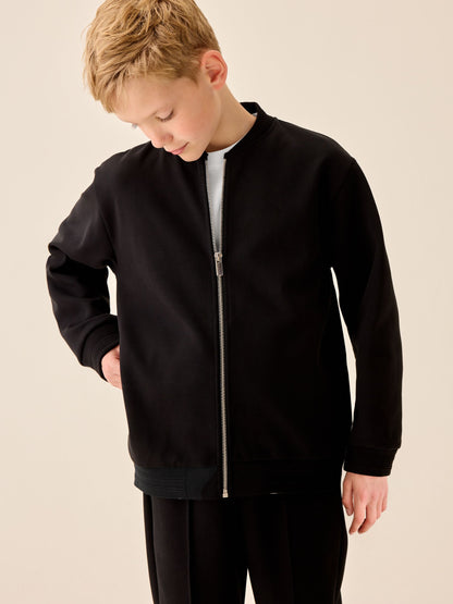 Dsiney Kidz - Black Interlock Smart Bomber Jacket (3-16yrs) image 5