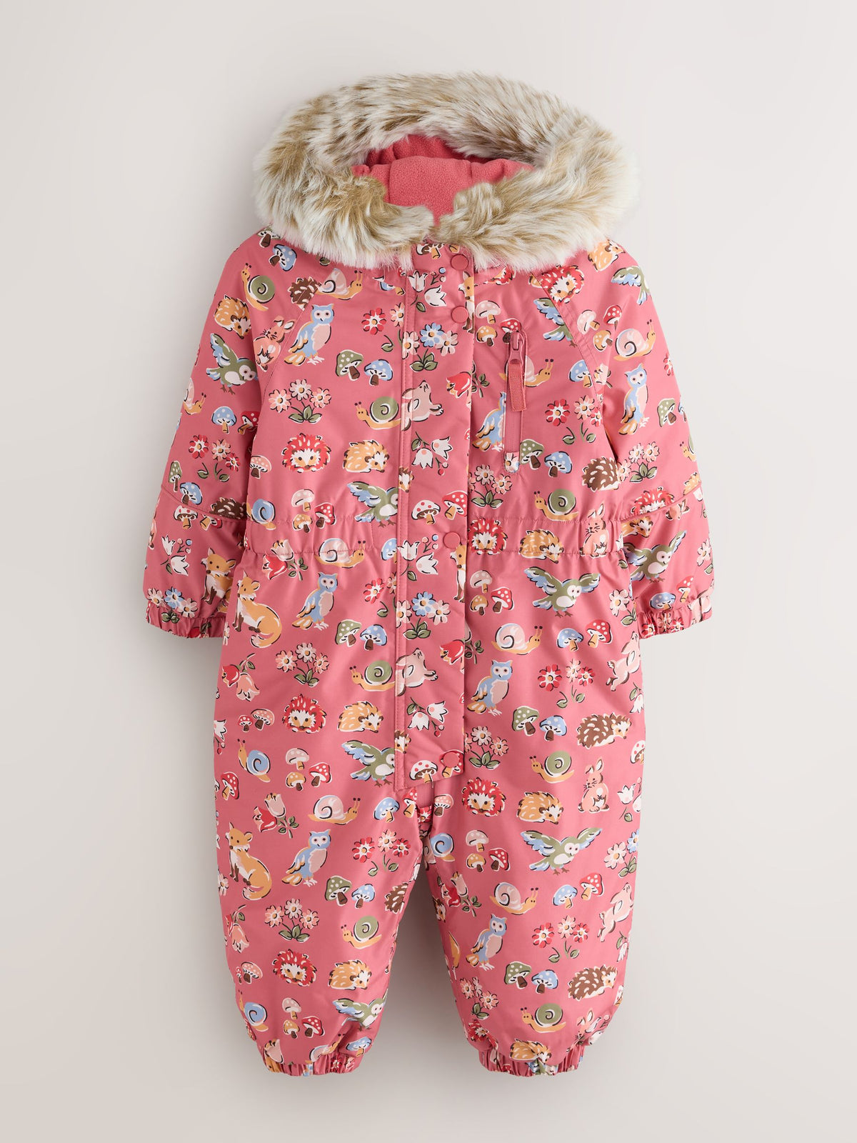 Dsiney Kidz - Pink Woodland Characters Cath Kidston Waterproof Snowsuit (3mths-7yrs) image 4