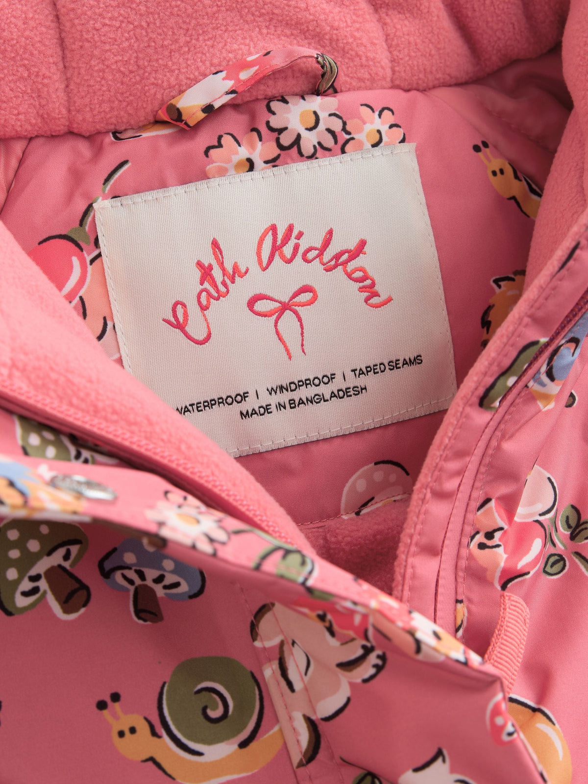 Dsiney Kidz - Pink Woodland Characters Cath Kidston Waterproof Snowsuit (3mths-7yrs) image 6