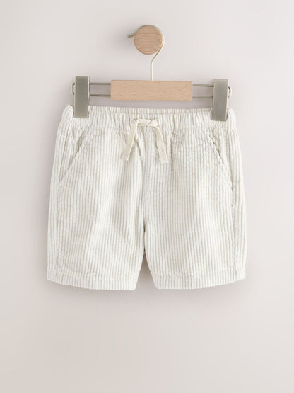 Dsiney Kidz - Ecru Corduroy Pull On Shorts (3mths-7yrs) image 4