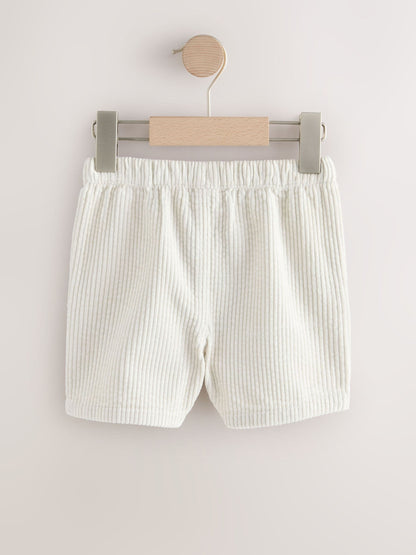 Dsiney Kidz - Ecru Corduroy Pull On Shorts (3mths-7yrs) image 5
