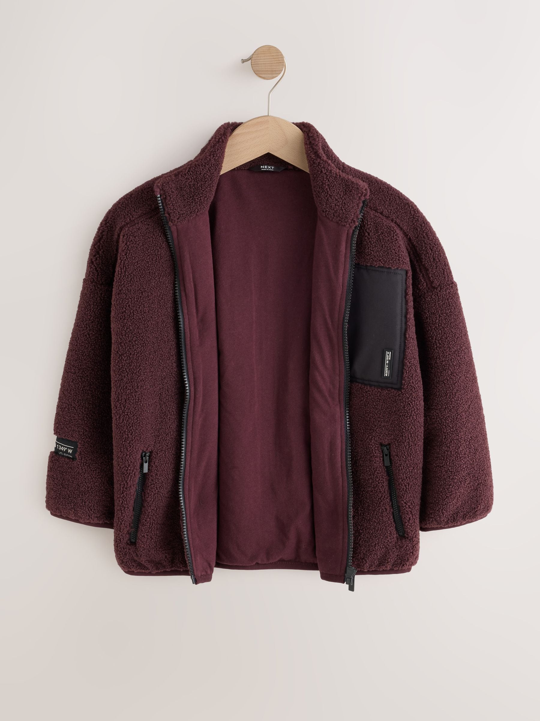 Dsiney Kidz - Berry Red Zip Through Fleece (3-16yrs) image 6