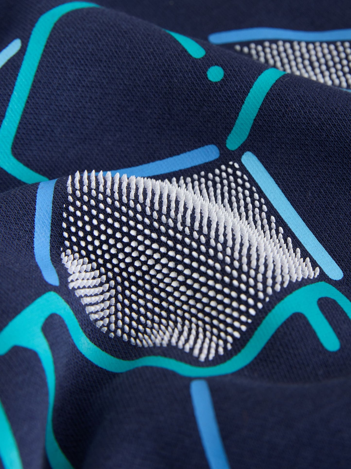 Dsiney Kidz - Blue Football Regular Fit Older Graphic Print Hoodie (3-16yrs) image 3