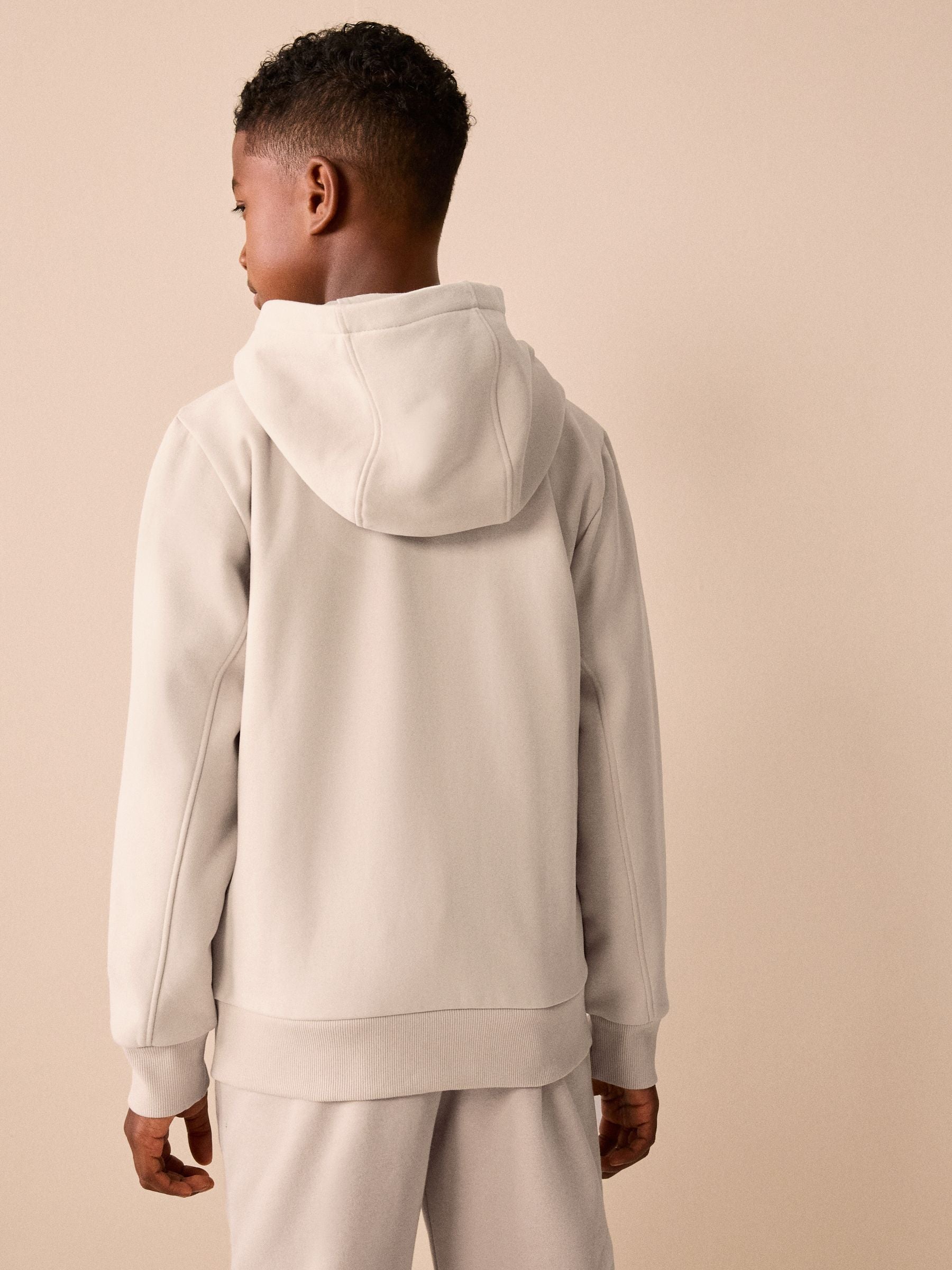 Dsiney Kidz - Ecru Zip Through Sweat Hoodie (3-16yrs) image 4