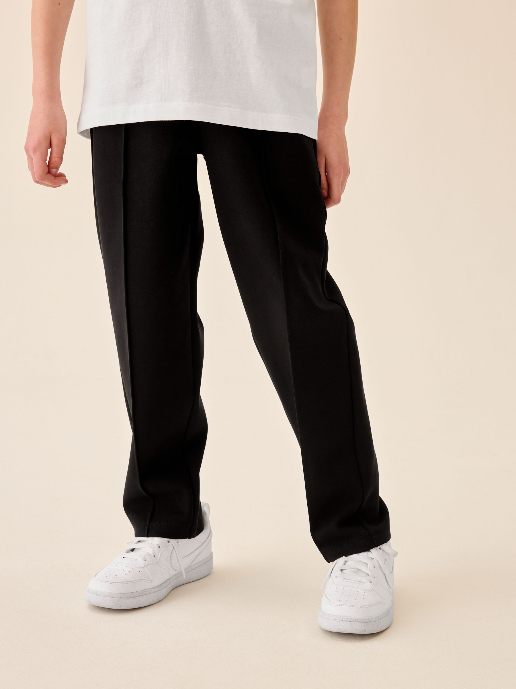 Dsiney Kidz - Black Interlock Regular Fit Smart Joggers (3-16yrs) image 1