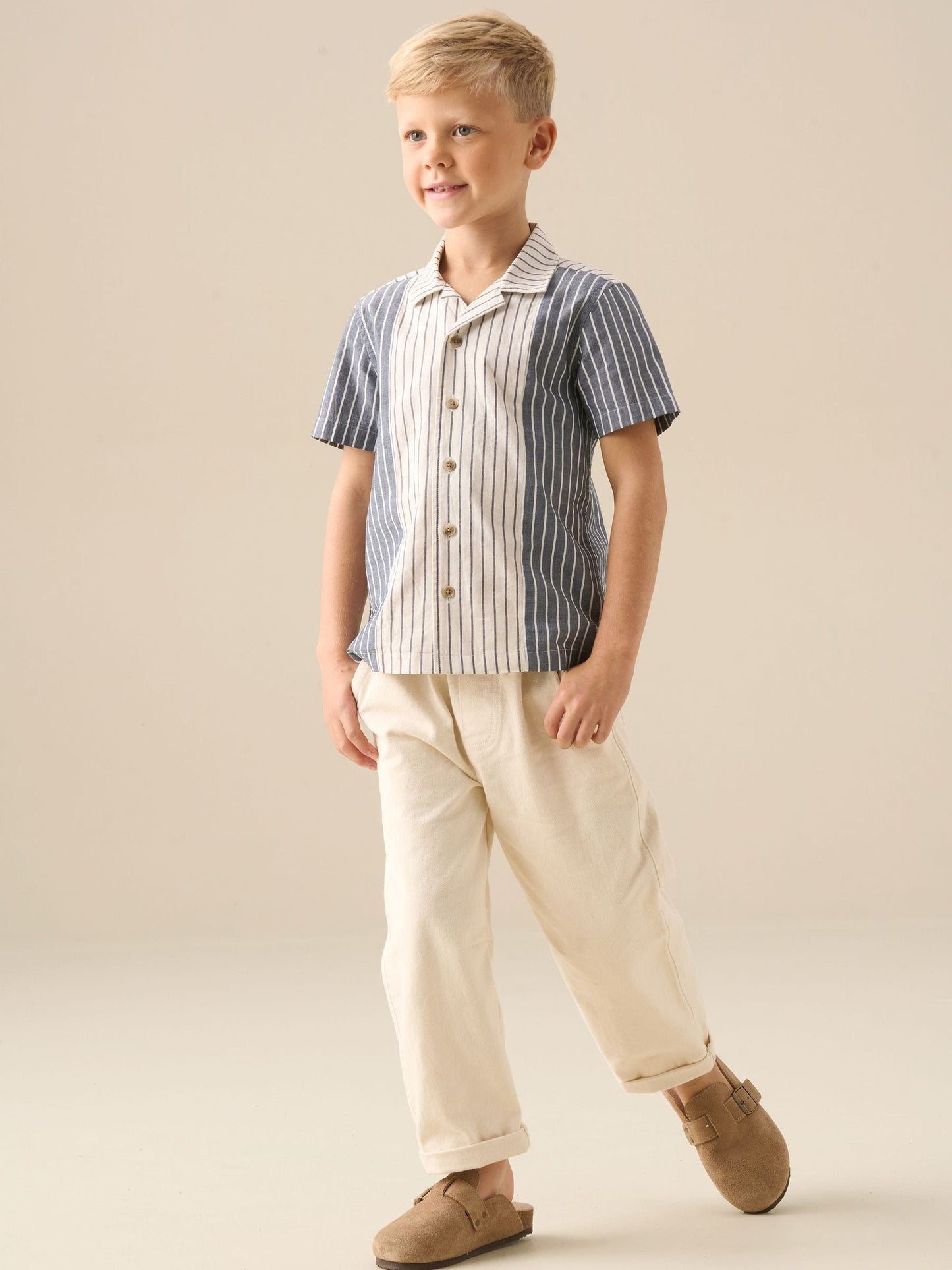 Dsiney Kidz - Angel & Rocket Blue Beau Cut And Sew Short Sleeve Shirt image 3