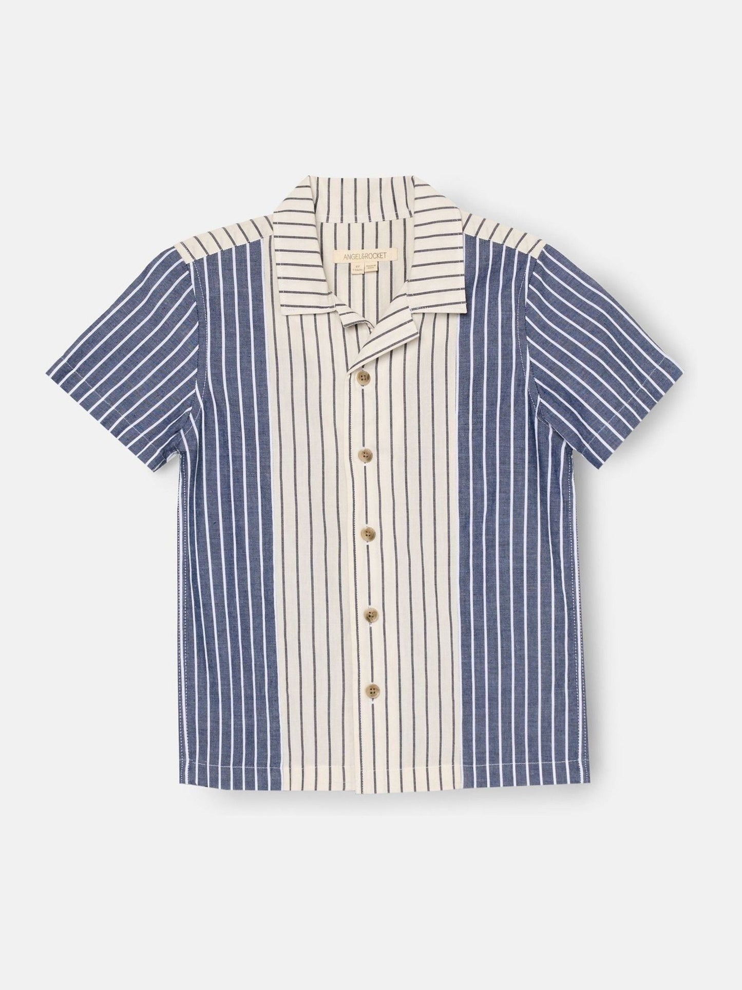 Dsiney Kidz - Angel & Rocket Blue Beau Cut And Sew Short Sleeve Shirt image 6