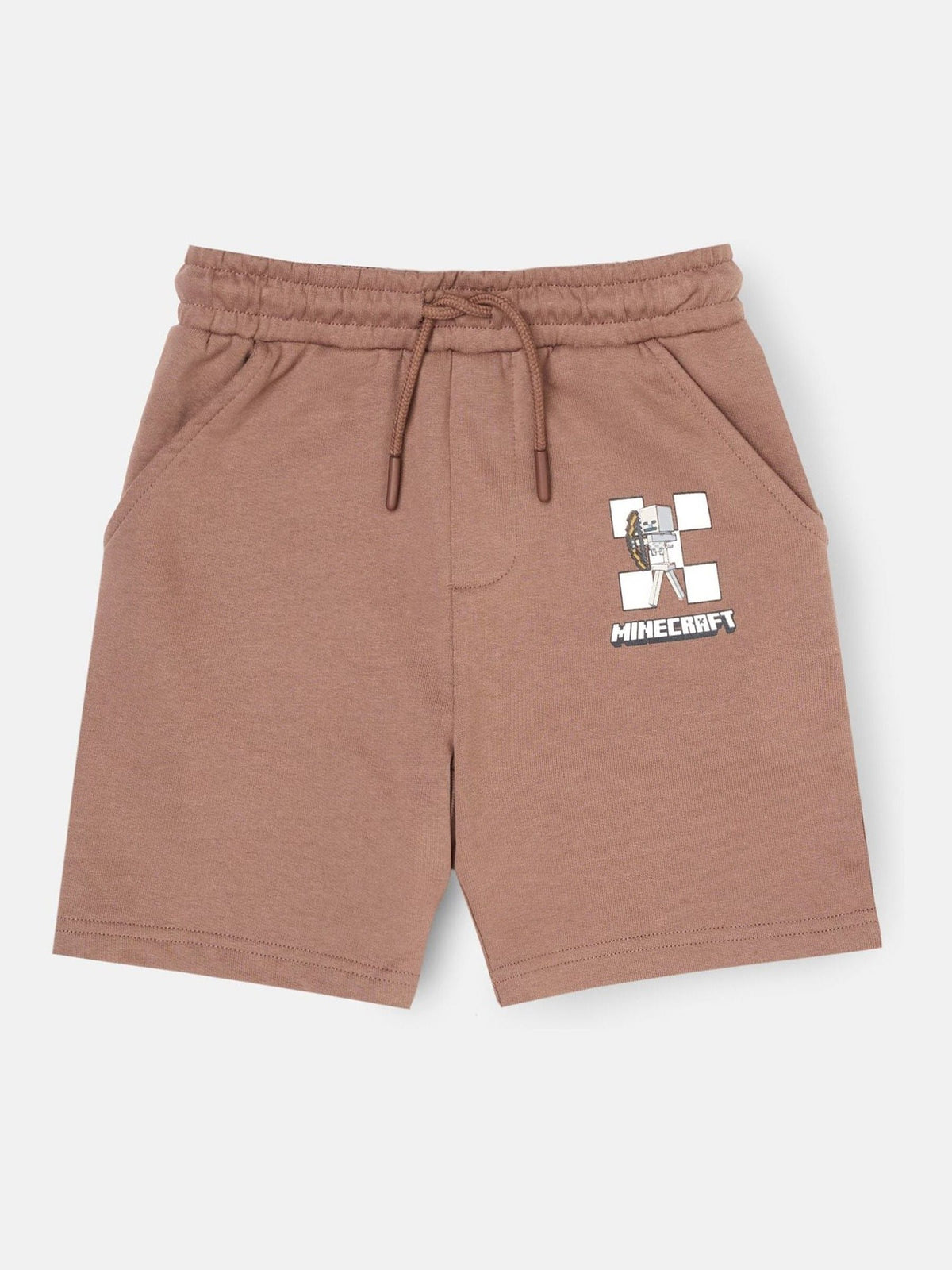 Dsiney Kidz - Angel & Rocket Brown Minecraft Shorts image 5