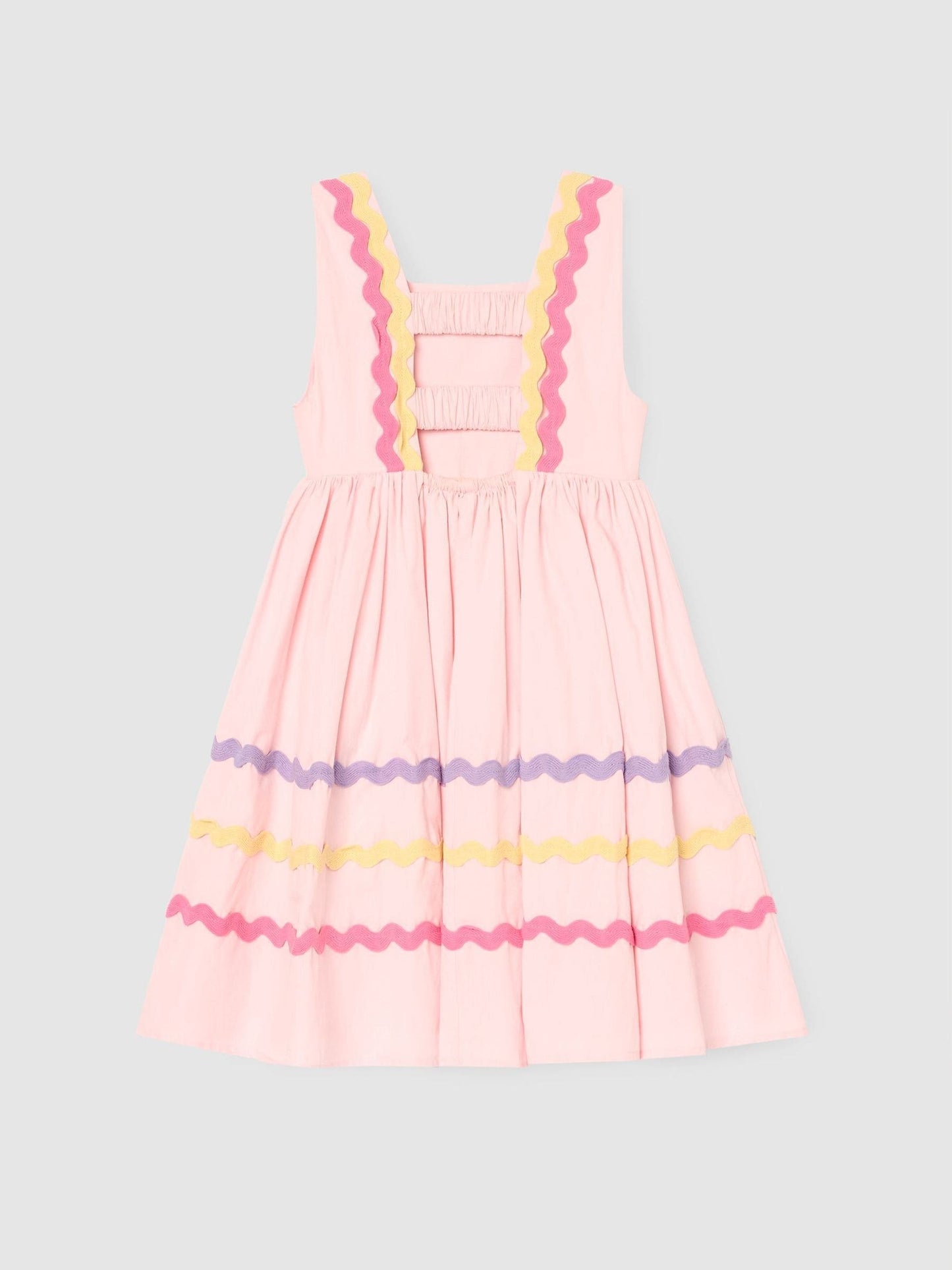 Angel & Rocket Pink Mia Wide Ric Rac Dress image 7