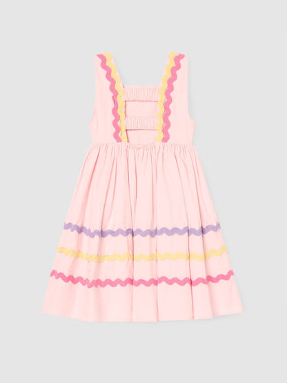 Angel & Rocket Pink Mia Wide Ric Rac Dress image 7