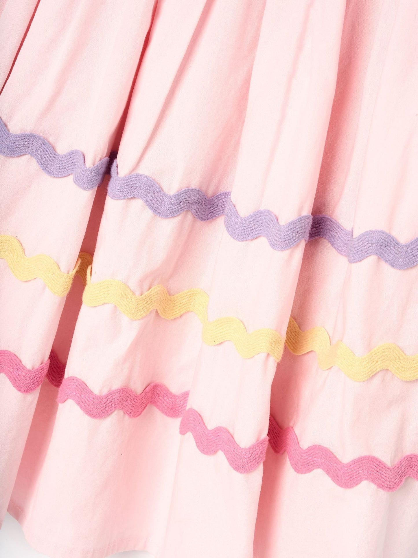 Angel & Rocket Pink Mia Wide Ric Rac Dress image 8