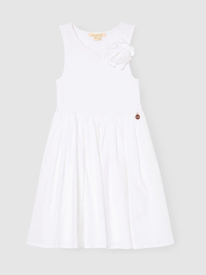 Angel & Rocket White Jess Crochet Flower Dress image 5