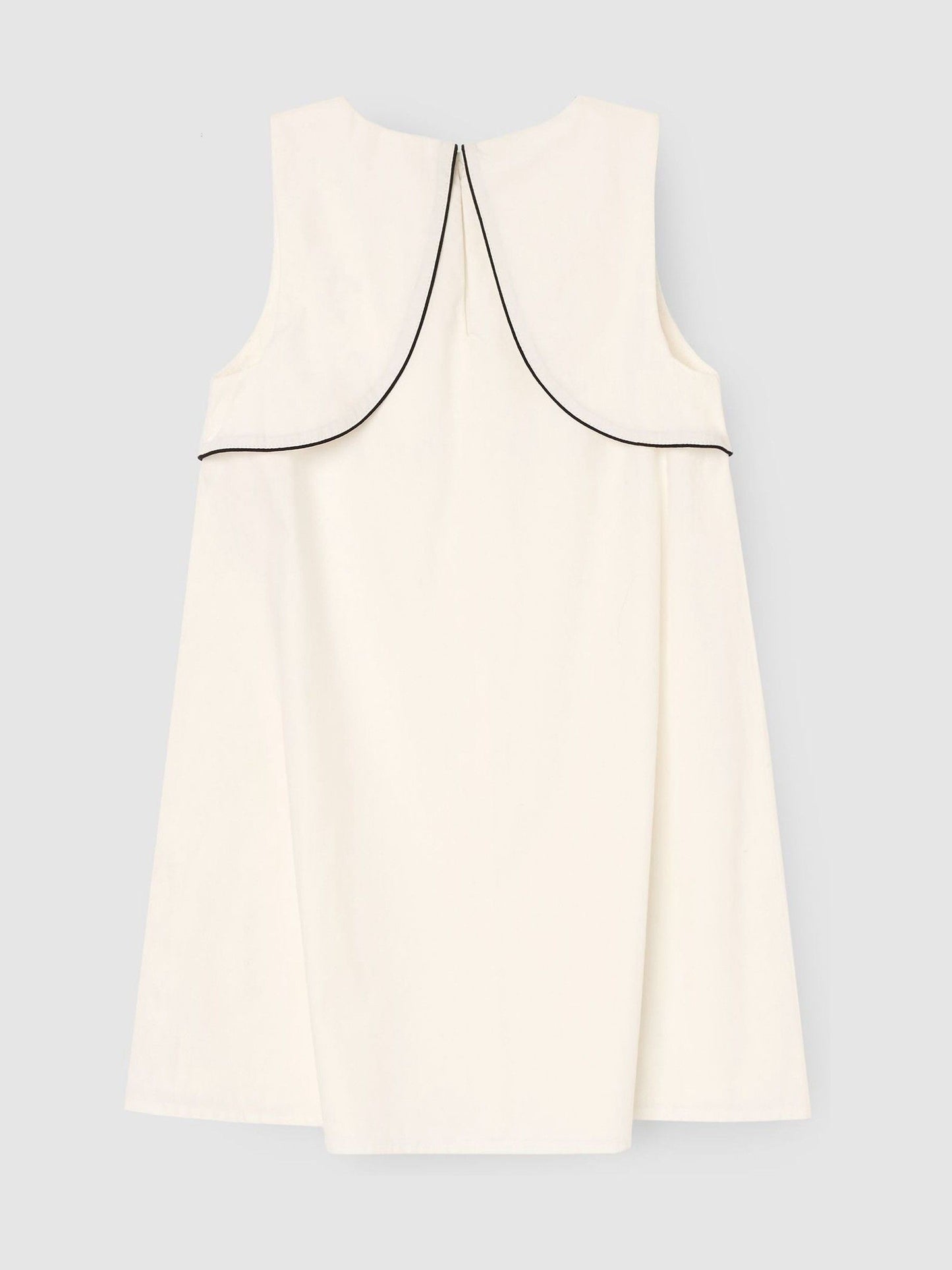 Angel & Rocket White Lizzie Bow Detail Dress image 7