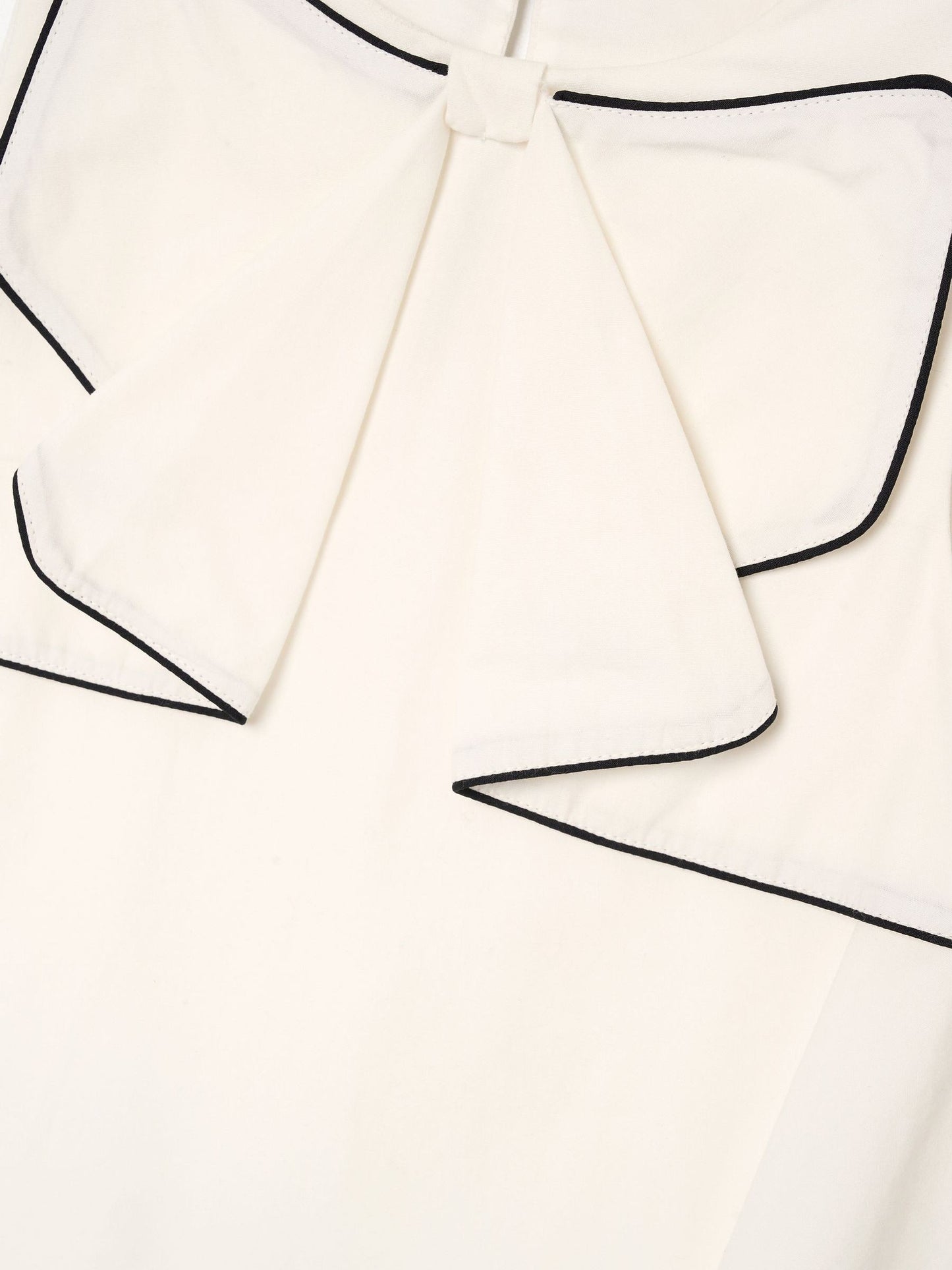 Angel & Rocket White Lizzie Bow Detail Dress image 8