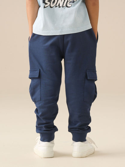Dsiney Kidz - Angel & Rocket Blue Sonic Cargo Joggers image 2
