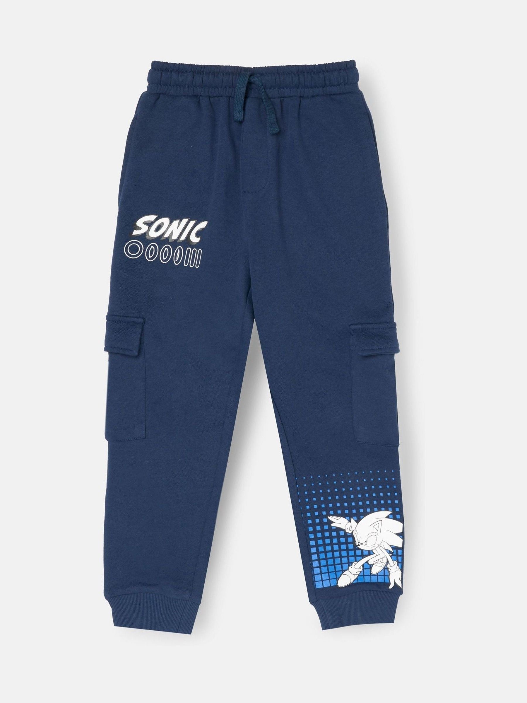 Dsiney Kidz - Angel & Rocket Blue Sonic Cargo Joggers image 5