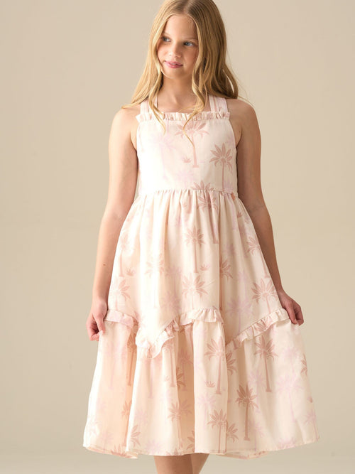 Dsiney Kidz - Angel & Rocket Natural Lettie Printed Floral Dress image 1