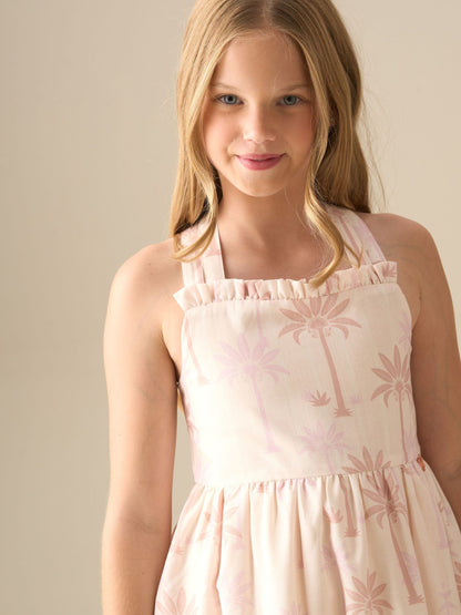 Angel & Rocket Natural Lettie Printed Floral Dress image 2