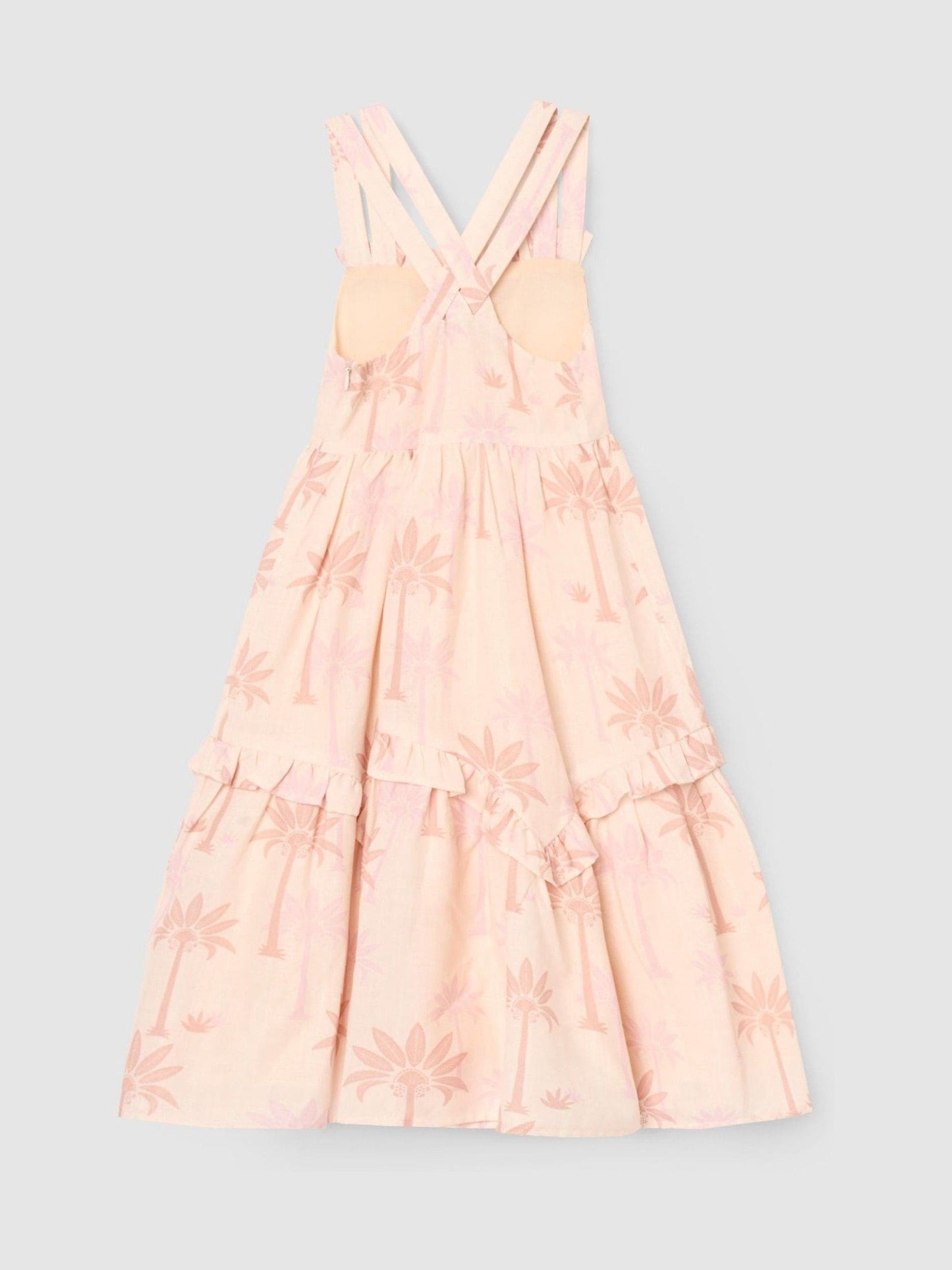 Angel & Rocket Natural Lettie Printed Floral Dress image 5