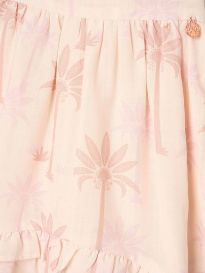 Angel & Rocket Natural Lettie Printed Floral Dress image 6