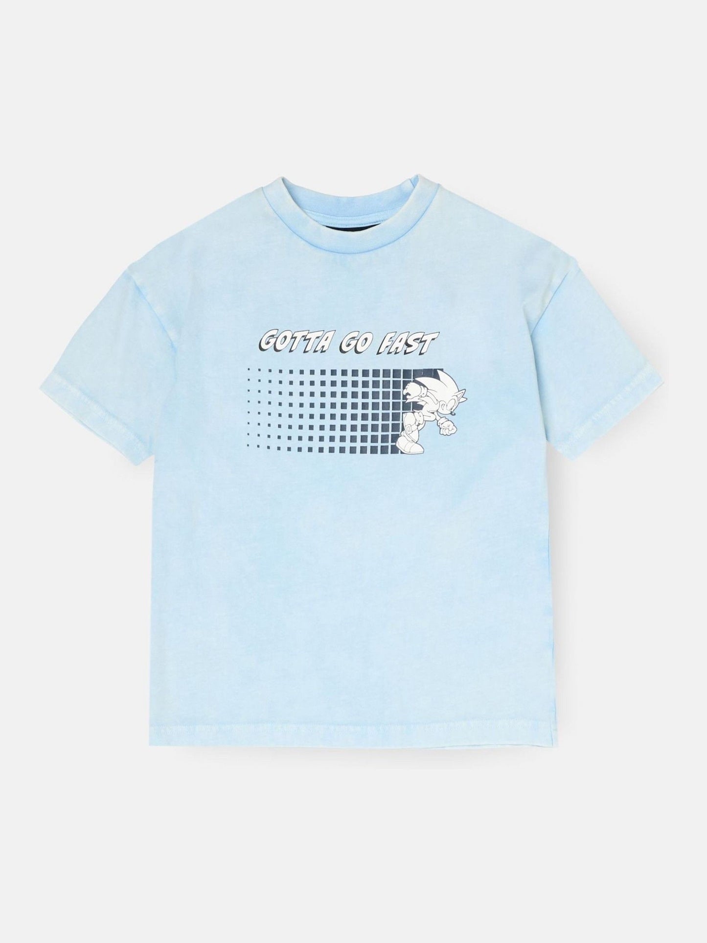 Dsiney Kidz - Angel & Rocket Blue Sonic Oversized Washed T-Shirt image 4