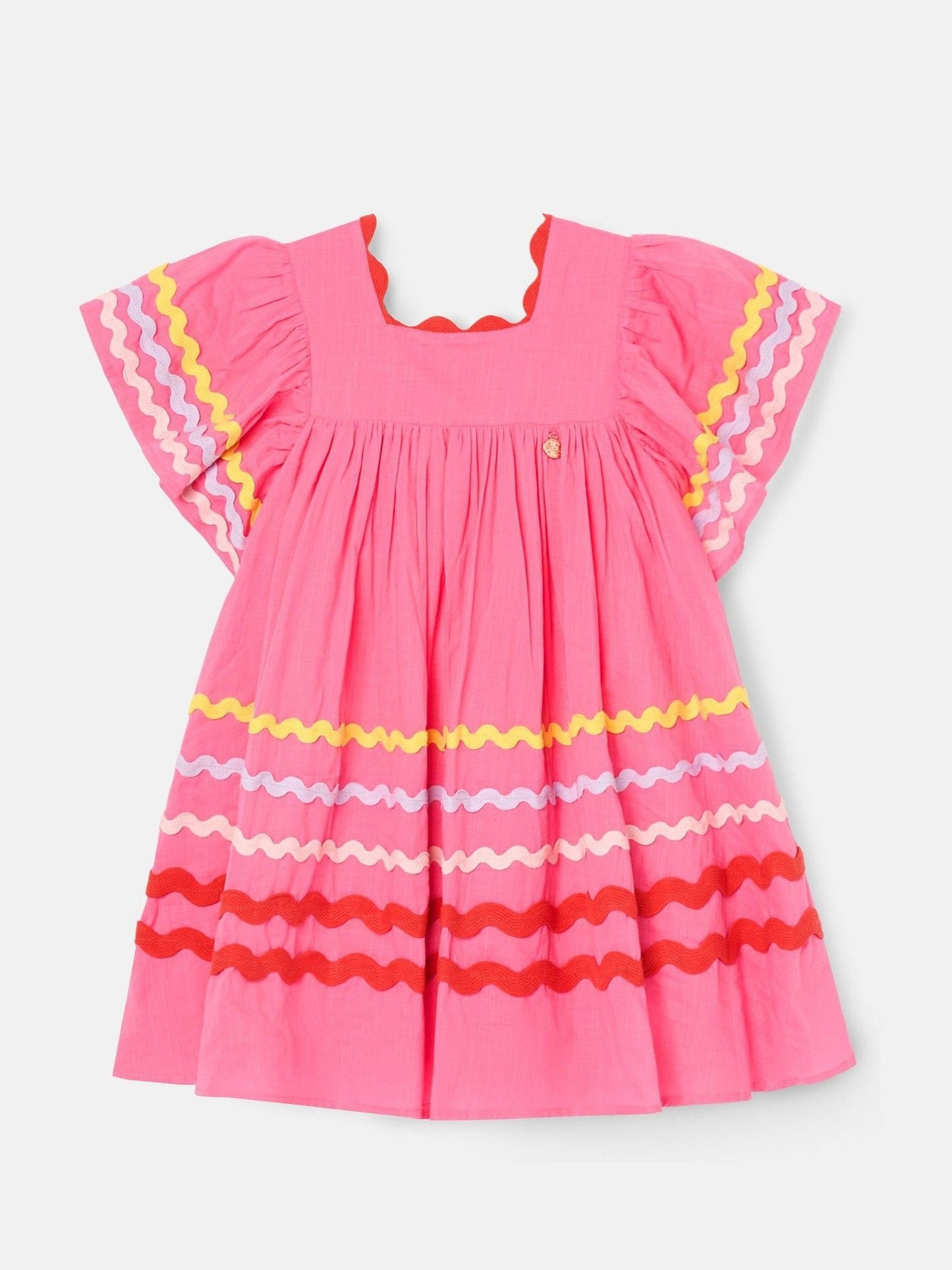 Angel & Rocket Pink Electra Ric Rac Dress image 7