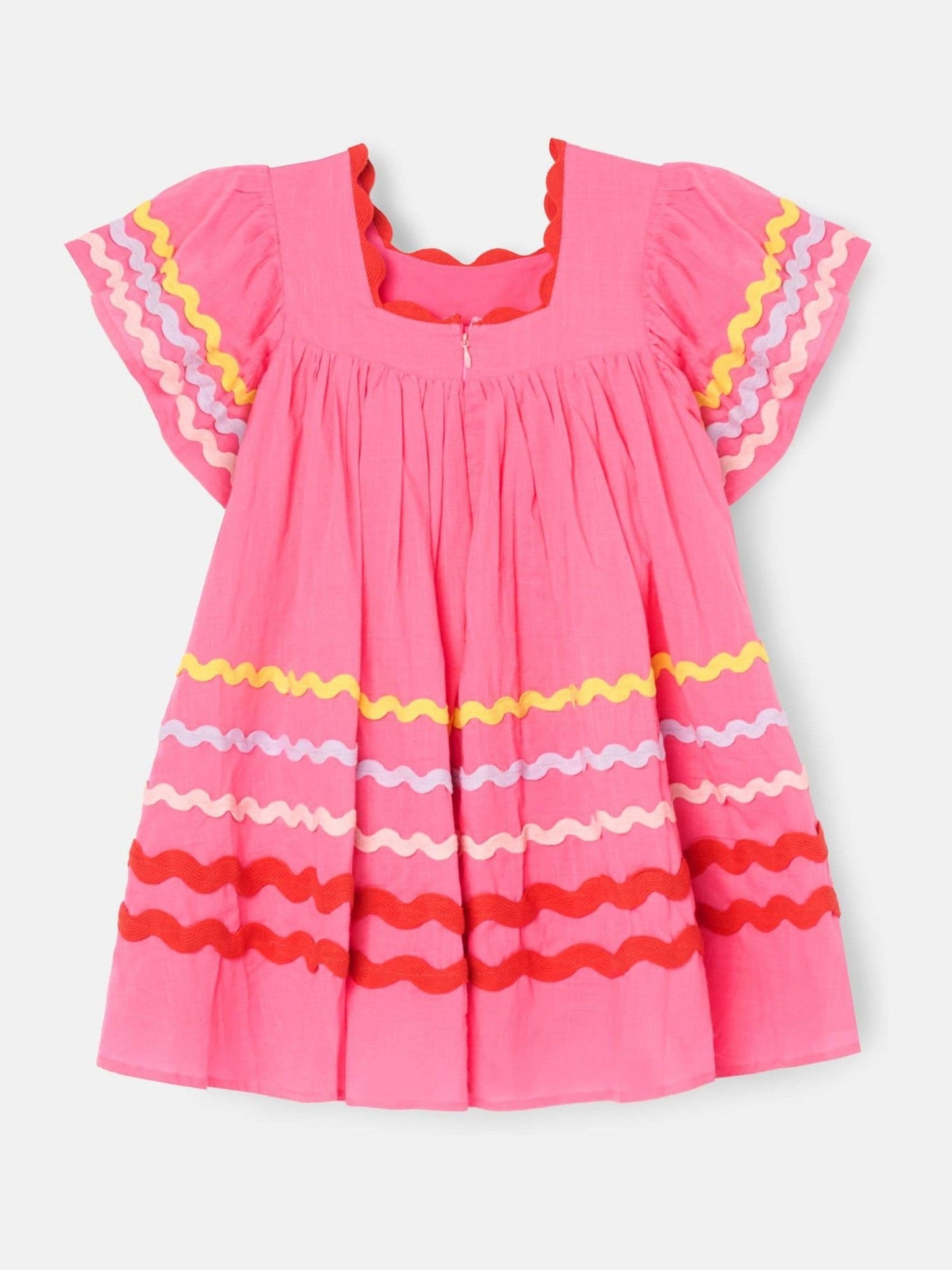 Angel & Rocket Pink Electra Ric Rac Dress image 8