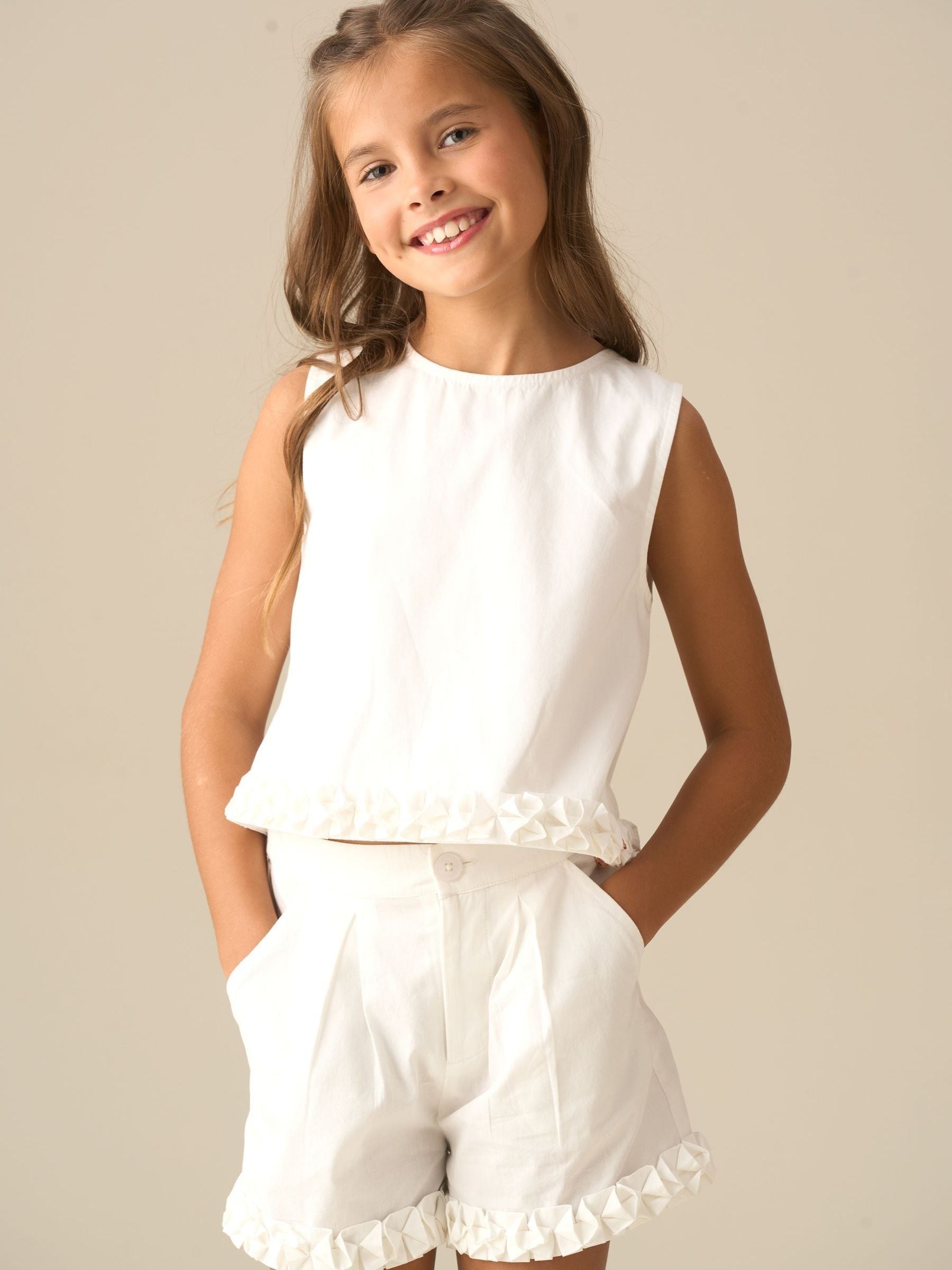 Dsiney Kidz - Angel & Rocket White Emmie Woven Top image 1